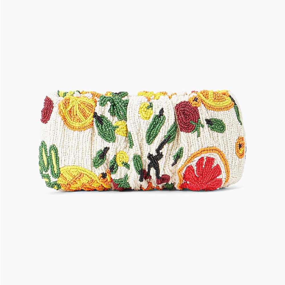 NWT STAUD Fruit Salad Colorful Beaded Women's Bag - Picture 2 of 7
